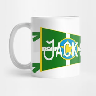 Jackson Flag Pennant Mug